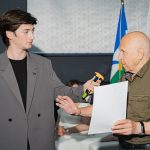 Преподаватели и студенты ИМТиИГ приняли участие во встрече, посвященной 90-летию Олега Опрышко