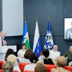 Преподаватели и студенты ИМТиИГ приняли участие во встрече, посвященной 90-летию Олега Опрышко