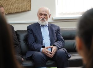 В КБГУ прошла встреча с доктором психологических наук, профессором Мухамедом Кабардовым