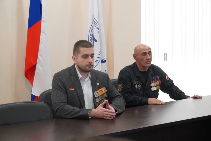 В КБГУ прошла встреча с представителями силовых структур ко Дню памяти сотрудников правоохранительных органов