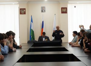 В КБГУ прошла встреча с представителями силовых структур ко Дню памяти сотрудников правоохранительных органов