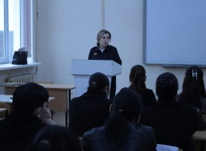 В КБГУ прошла встреча с сотрудником Управления по контролю за оборотом наркотиков МВД по КБР