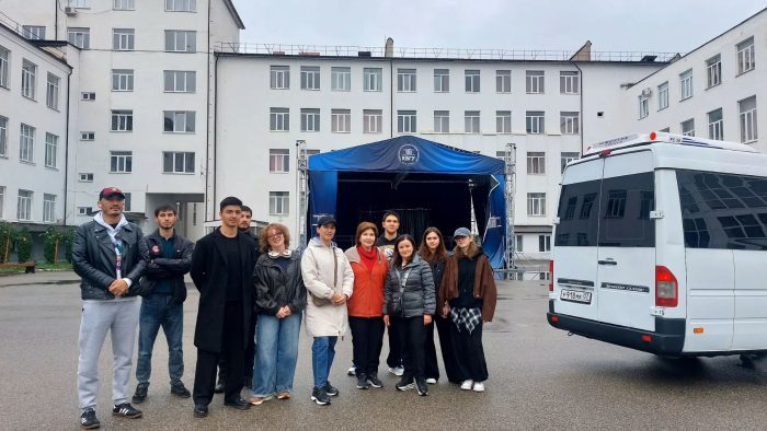 Студенты  и преподаватели ИМТиИГ посетили Баксанскую нейтринную обсерваторию (БНО)