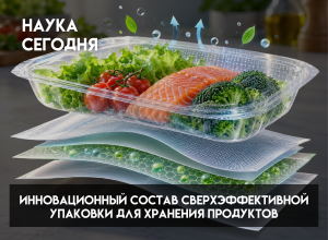 Наука сегодня: ученые КБГУ предложили новый состав сверхэффективной упаковки для хранения продуктов