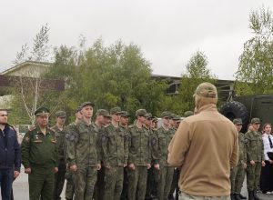Студенты КБГУ – участники акции «Один день с Росгвардией»